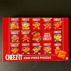 Cheez-It - 500 Piece Puzzle - RoseArt - New Sealed
